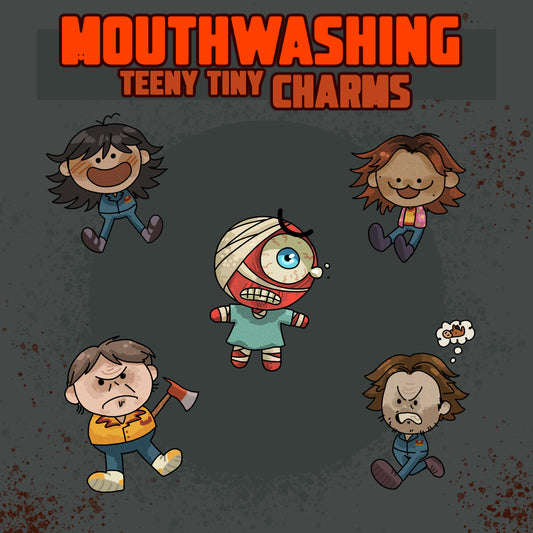 TEENY TINY MOUTHWASHING Keychains