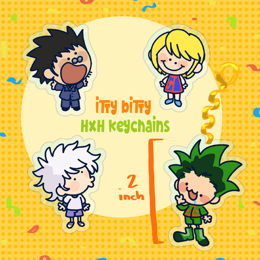 HXH ITTY BITTY Keychains