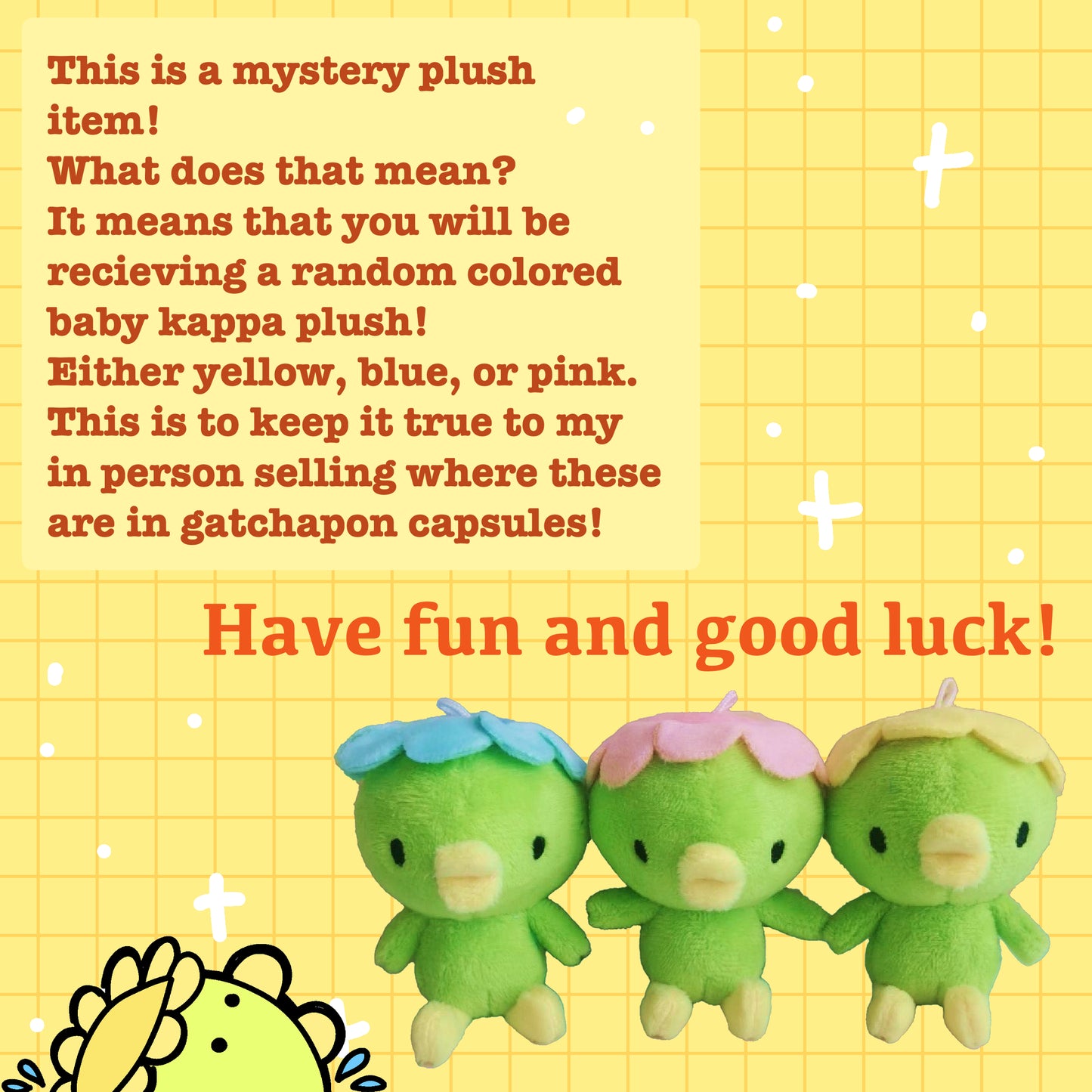 BABY KAPPA BLIND BAG plush keychain