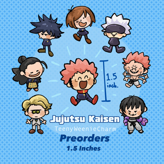 TEENY WEENIE JUJUTSU KAISEN Keychains PREORDER