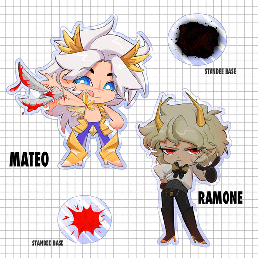 [OC] MATEO AND RAMONE Standee