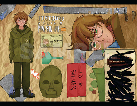 RIDDLER LAYOUT Print